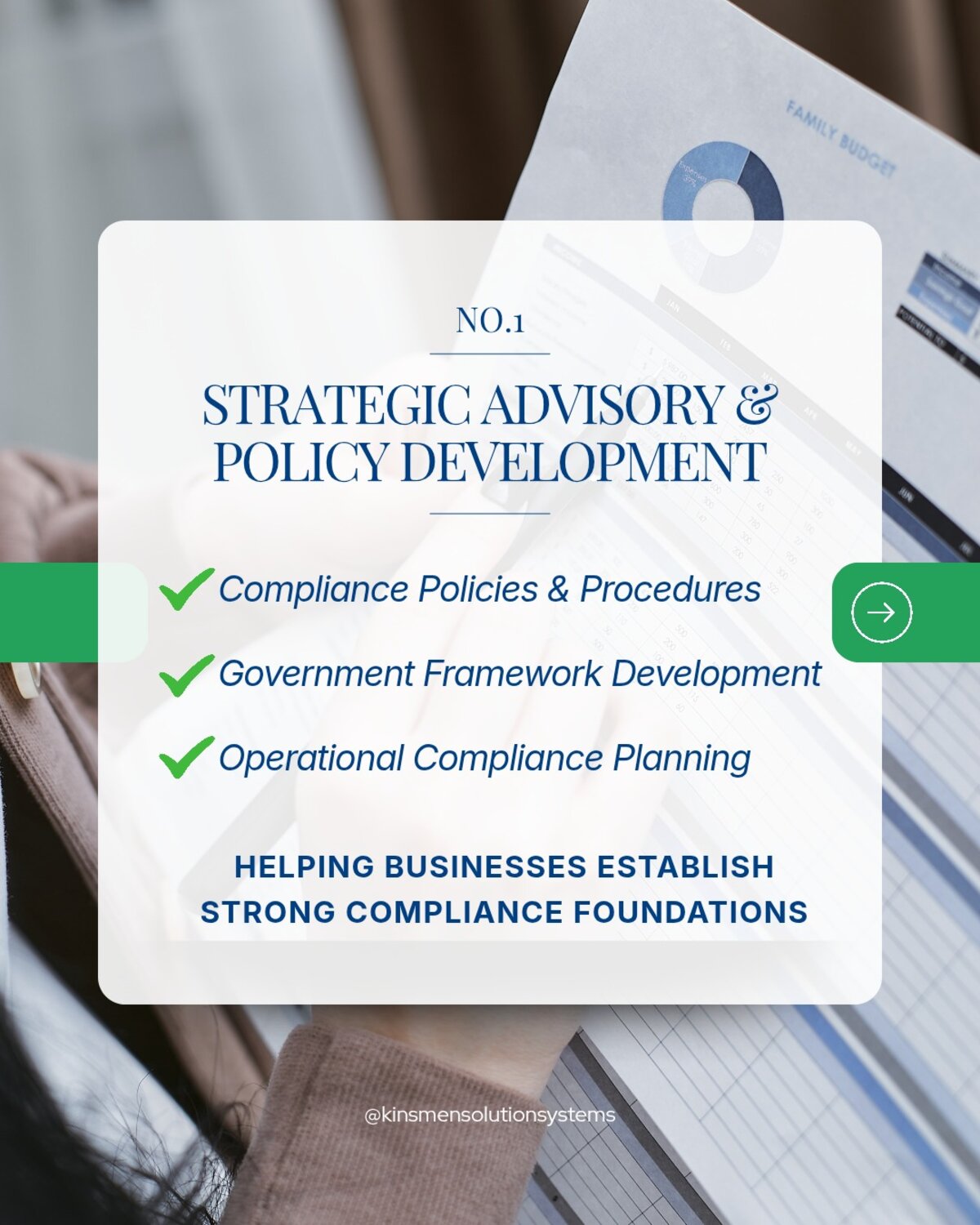 Strategic Advisory and Policy Development service slide